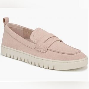 Vionic Hybrid Penny Loafers In Cameo Rose